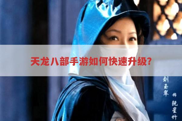 天龙八部手游快速升级有哪些方法?