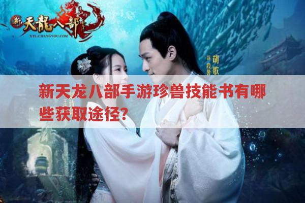 新天龙八部手游珍兽技能书获取途径有哪些?