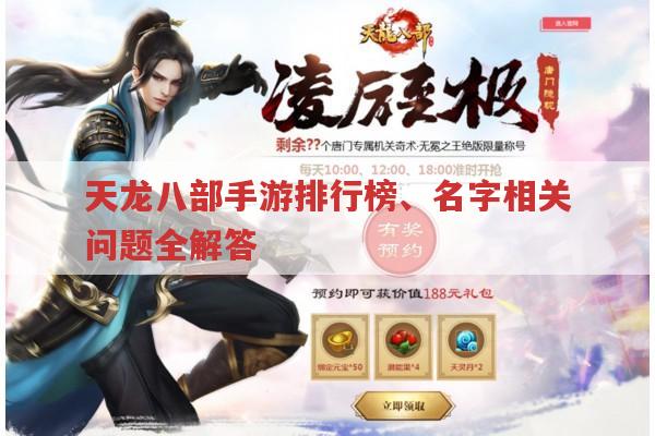 天龙八部手游,排行榜、名字相关问题全解析