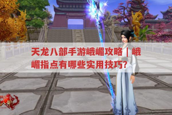 天龙八部手游峨嵋攻略,峨嵋指点实用技巧有哪些?